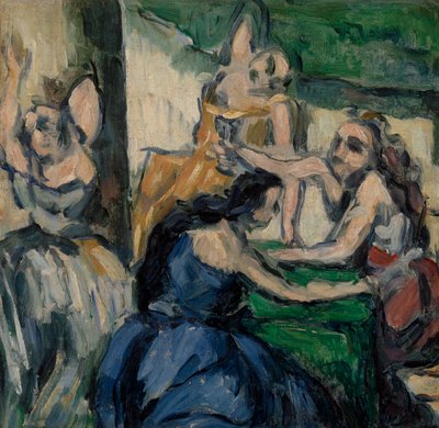 Die Kurtisanen, ca. 1867-68 von Paul Cézanne